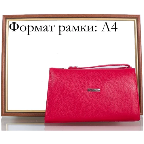 Женская косметичка Desisan красная (SHI2-4-1FL): Тип ручки Короткая ручка