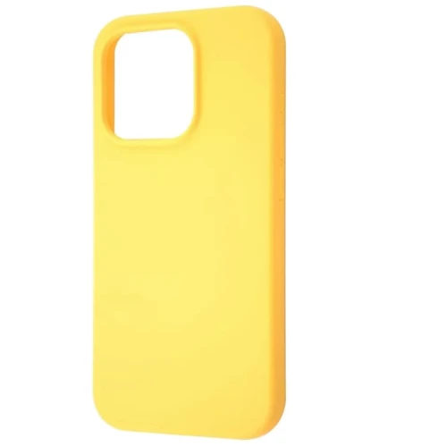 Чехол для iPhone WAVE Full Silicone Cover Yellow for iPhone 15 Pro Max