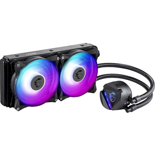Кулер MSI MAG CORELIQUID 240R V2: Уровень шума, dB 34.3