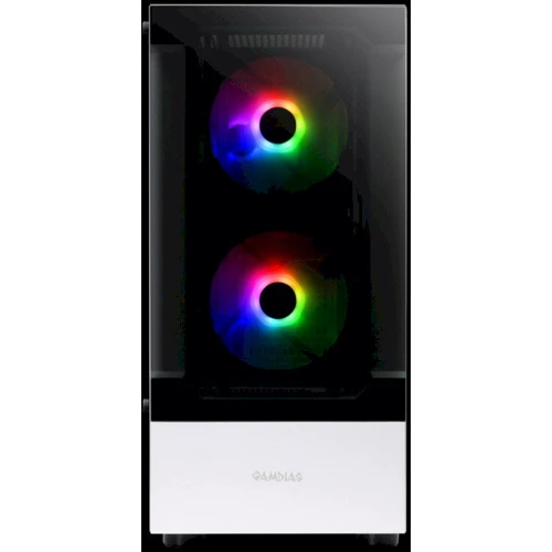 Корпус GAMDIAS TALOS E3 White (4712960136557): Форм-фактор материнської плати ATX/MicroATX/Mini-ITX