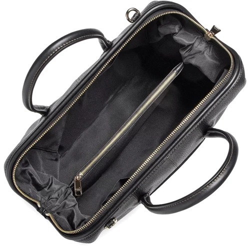 Женская сумка тоут Furla Ninfa М Boston черная (WB00460BX0238O6000): Тип ручки Со съемным ремнем, Плечевой ремень, С двумя ручками, Короткая ручка