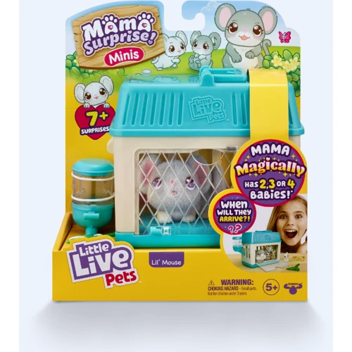 Игровой набор Moose Little Live Pets Мама-сюрприз Миша (26510)