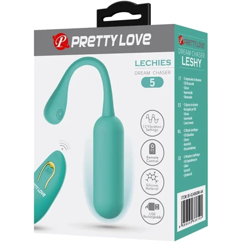 Виброяйцо с ДУ LYBAILE Pretty Love - Lechies Dream chaser 5 Green (BI-014867W-A4)