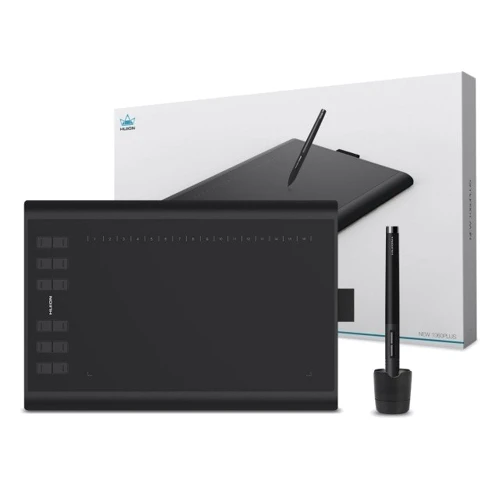 Графический планшет Huion New 1060 Plus: Формат поверхности A5
