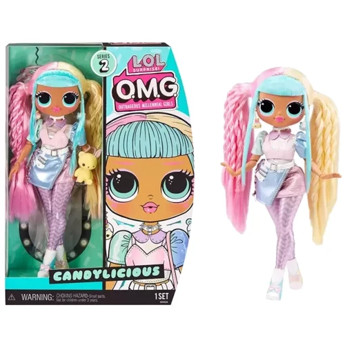 Игровой набор с куклой L.O.L. Surprise! серии O.M.G. House of Surprises S2 – Конфеточка (586111): Возраст от 3 лет