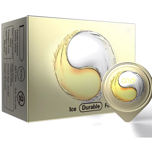 Презервативы OLO Ice Fire 7000-1 (3 штуки) (23796)
