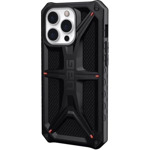 Чохол для iPhone Urban Armor Gear UAG Monarch Kevlar Black (113151113940) для iPhone 13 Pro: Матеріали поликарбонат и полиуретан