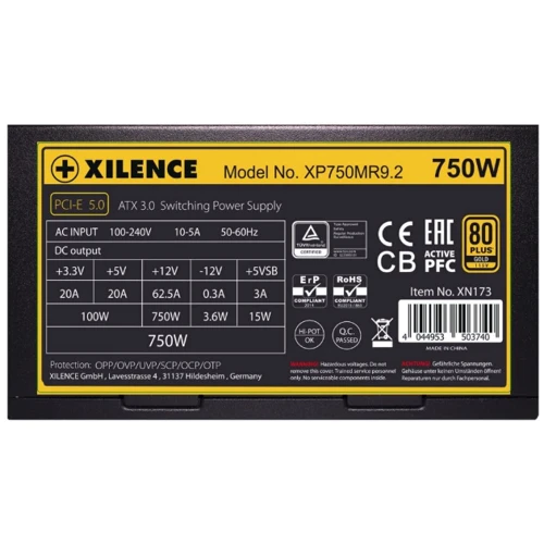 Блок питания Xilence Performance X+ 750W (XP750MR9.2) фото 6