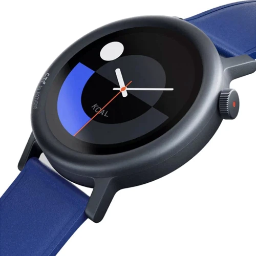 Смарт-часы CMF by Nothing Watch Pro 2 Dark Grey Curved Bezel with Blue Leather Strap: Фитнес-функции GPS-модуль, Пульсоксиметр, Пульсометр, Шагомер, Подсчет калорий