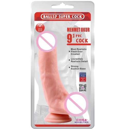 Фаллоимитатор CHISA Ballsy Super Cock Mehmet Okur 9"