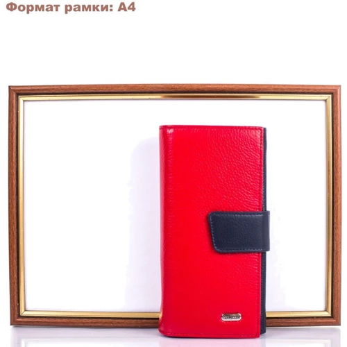 Женский кошелек Canpellini красный (SHI700-172PL): Формат кошелька Вертикальный
