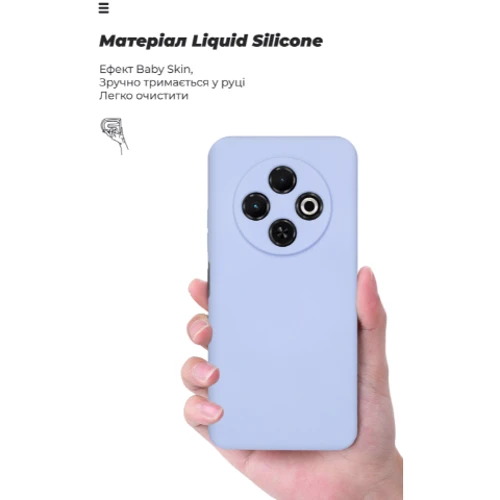 Чехол для телефонов ArmorStandart ICON Case Camera cover Lavender for Tecno Spark 30C 4G (kl5) (ARM81206) фото 7