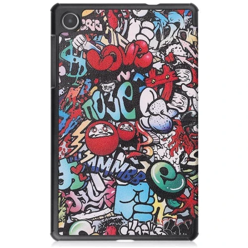 Аксессуар для планшетных ПК BeCover Smart Case Graffiti for Lenovo Tab M8 TB-300FU (4rd Gen) 8" (709218)