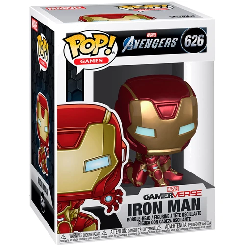 Игровая фигурка Funko Pop! серии Avengers Game Железный человек в технокостюме (47756): Пол Для мальчиков