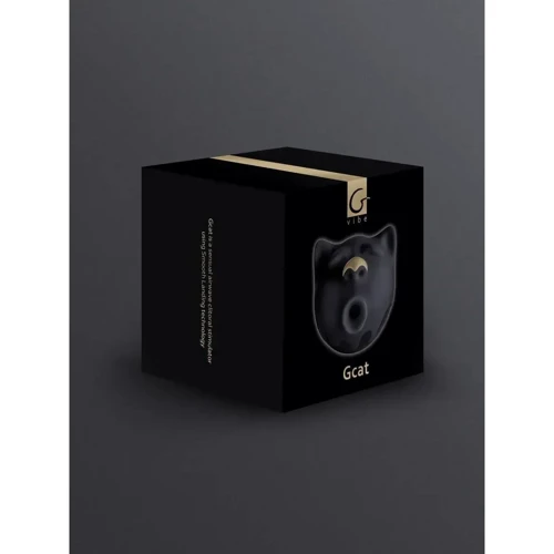 Вакуумный стимулятор клитора Gvibe Gcat Black