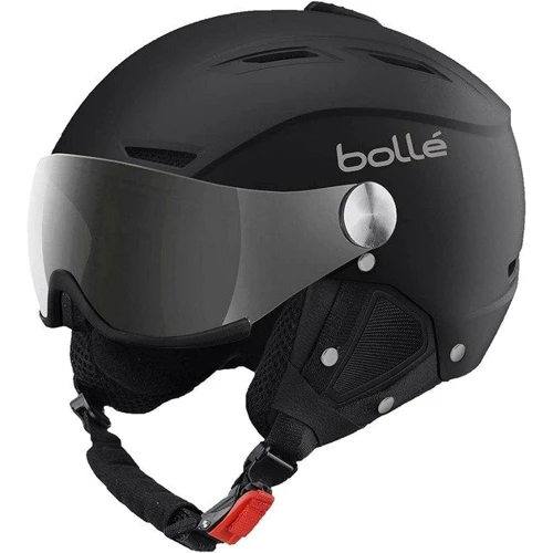 Горнолыжный шлем Bolle Backline Visor 56-58 31421 Black-Silver (BACKLINE VISOR)