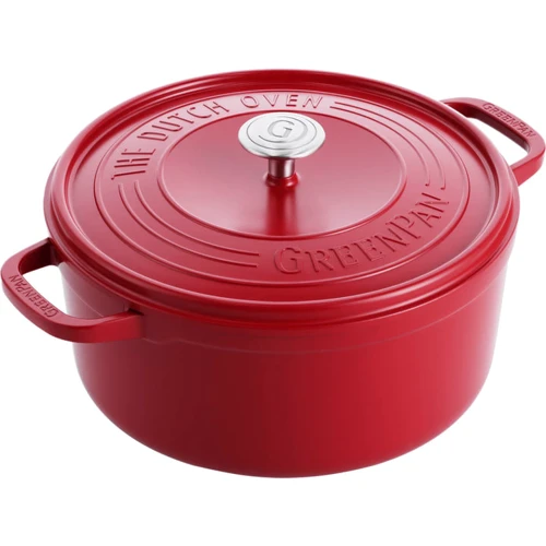 Кастрюля GreenPan Featherweights 22 см 3.3 л красная (CC005432-001)