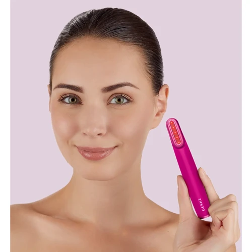 Устройство для укрепления и тонизации кожи лица с поворотной головкой GESKE Skin Firming Wand 7в1 magenta фото 6