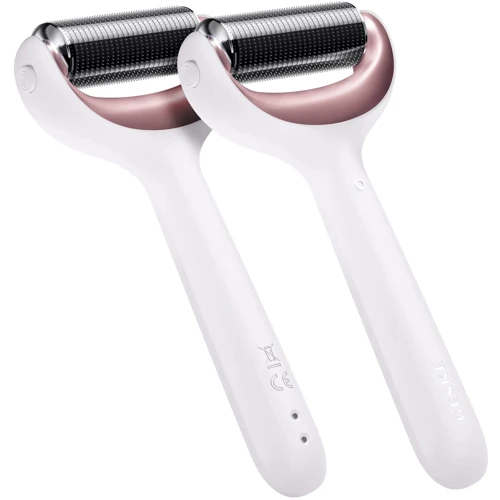 Электронный роллер для лица и тела с микроиглами GESKE MicroNeedle Face&Body Roller 8в1 starlight фото 4