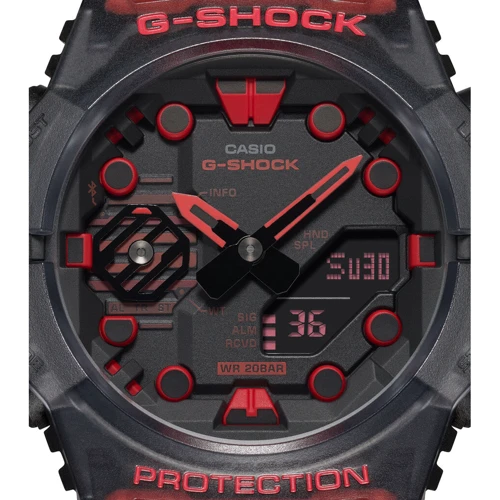 Наручний годинник Casio G-SHOCK Classic GA-B001G-1AER: Тип циферблата Комбинированный (аналого-цифровой)