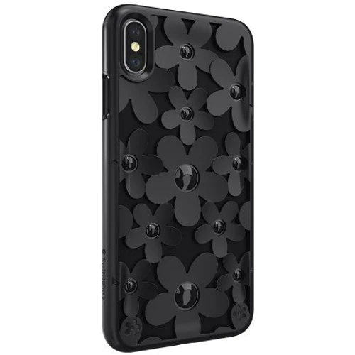 Чохол для iPhone SwitchEasy Fleur Black (GS-103-46-146-11) for iPhone Xs Max: Матеріали пластик