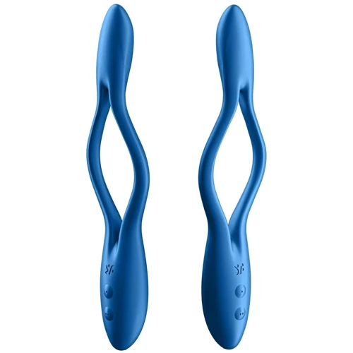 Универсальный гибкий вибратор для пар Satisfyer Elastic Game Dark Blue