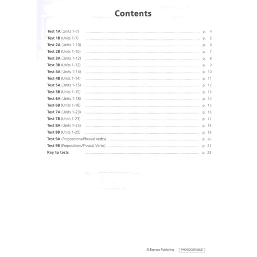 It's Grammar Time 4: Test Booklet: Производитель Express Publishing