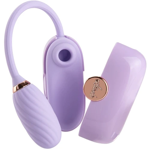 Вакуумный клиторальный стимулятор Otouch Louis Vibrate Purple с вибрацией