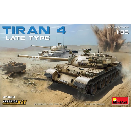Сборная модель MiniArt Танк Тиран 4, позднего типа (MA37029)