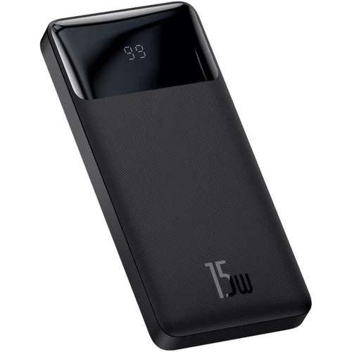 Внешний аккумулятор Baseus Power Bank 10000mAh Bipow Display 15W Black (PPDML-I01): Количество USB 3