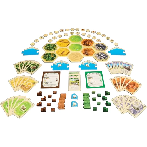 Настільна гра Geekach Games The Settlers of Catan 5 & 6 Player Extension - EN (Колонізатори. Розширення для 5-6 гравців): Виробник Geekach Games