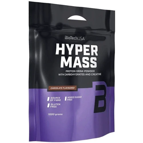 Гейнер BioTechUSA Hyper Mass 1000 g / 15 servings/ Cookies & Cream: Вкус Печенье с кремом