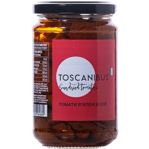 Томаты Toscanibus вяленые в масле 280 г (8007760584889)