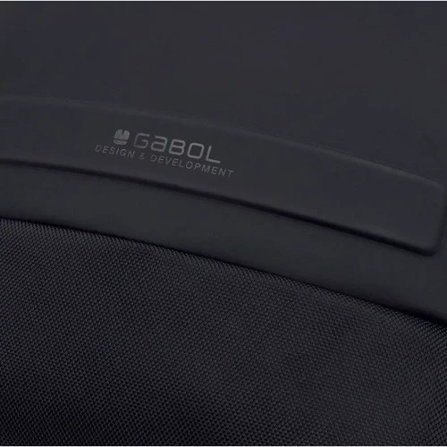 Рюкзак для ноутбука Gabol Expandable Backpack Capital 9/11L Black чорний (413156-001): Матеріал Искусственная кожа