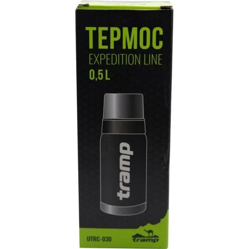Термос Tramp Expedition Line 0.5 л черный UTRC-030-black: Объем, л 0.5