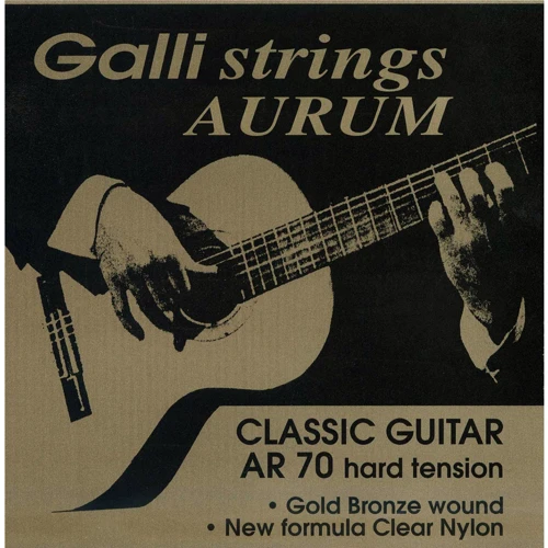 Струна для гітар Струни для класичної гітари Gallistrings AR70 HARD TNS
