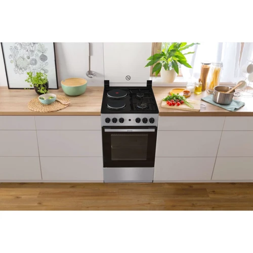 Плита комбінована Gorenje GK5A11SG: Кількість газових конфорок 2