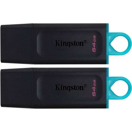 USB-флешка Kingston 2x64GB Exodia USB 3.2 Black/White (DTX/64GB-2P)