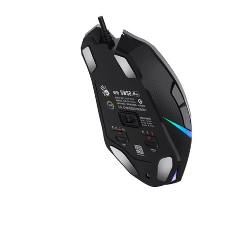 Мышь A4Tech W60 Max Bloody (Gun Grey): Количество кнопок 10