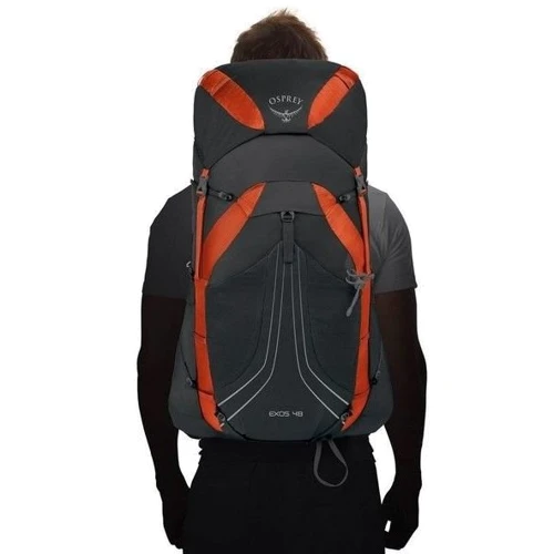 Рюкзак Osprey Exos 48 Blaze Black - MD (009.1741): Материал 100D High Tenacity Nylon