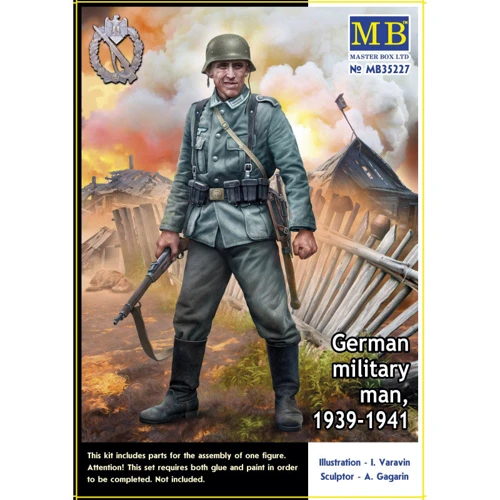 Фигурка Master Box Немецкий военный 1939-1940 гг. (MB35227)