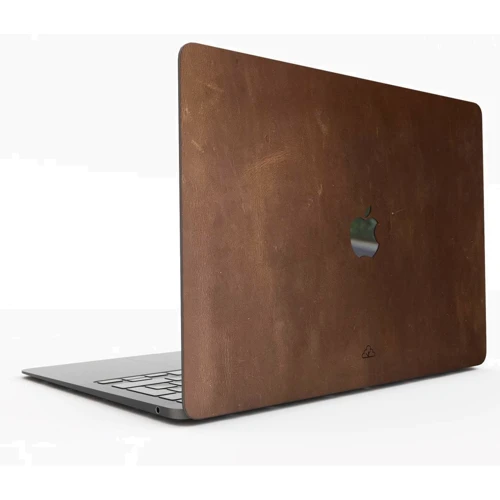 Chohol Skin Leatner Matte Brown (front) for MacBook Air 13.6" M2 (2022): Цвет коричневый (Brown)