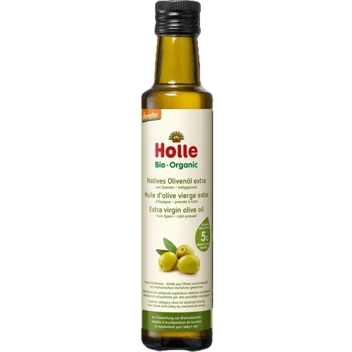 Олія оливкова Holle Extra Virgin органічна для дітей з 5 місяців 250 мл (7640161878952)