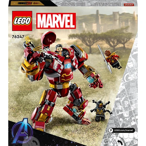 LEGO Super Heroes Marvel Халкбастер: битва за Ваканду (76247): Количество деталей, шт. 385