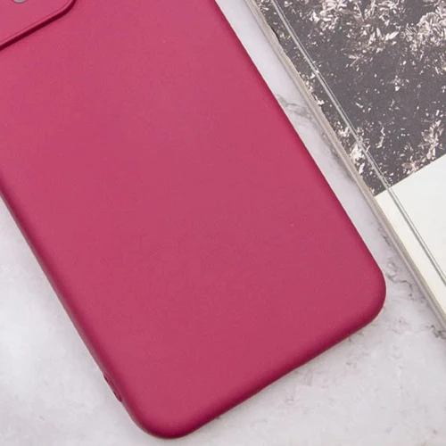 Чехол для телефонов Lakshmi Case Silicone Cover Full Camera Marsala for Oppo A38 / A18: Тип накладка на заднюю часть