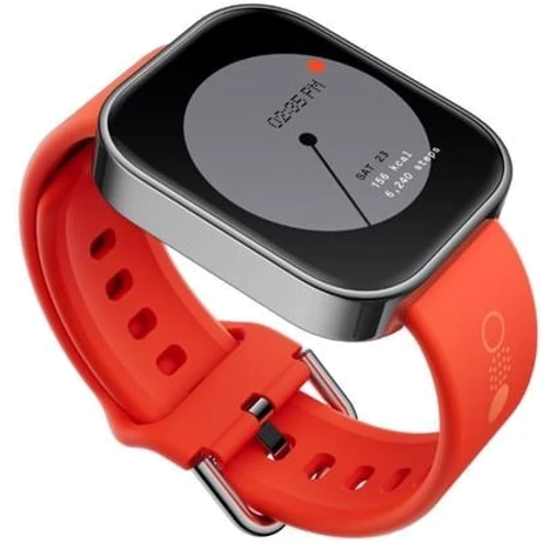 Смарт-часы CMF by Nothing Watch Pro Metallic Grey frame with Orange strap: Материал корпуса алюминиевый сплав
