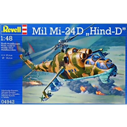Вертолет Revell Mil Mi 24 Hind D (RV04942)