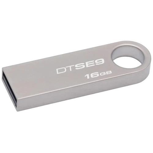 USB-флешка Kingston 16GB DataTraveler SE9 Silver (DTSE9H/16GBZ): Стандарт USB USB 2.0
