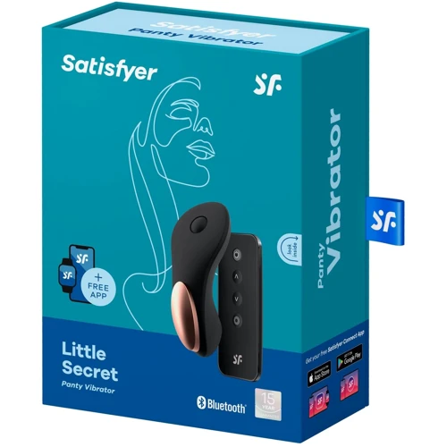 Смарт-вібратор в трусики Satisfyer Little Secret з пультом д/в