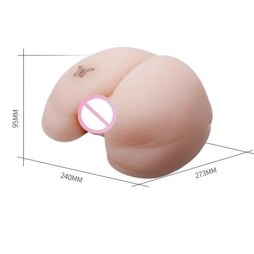 Мастурбатор вагина-анус с ротацией, подогревом и вибрацией BAILE - REALISTIC VAGINA AND ASS, BM-009038